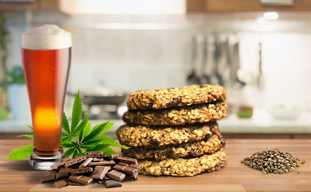 Пищевые продукты из семян конопли Печенье и пиво из семян конопли