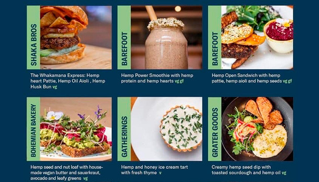 Кафе Трихома при музее марихуаны Меню кафе Трихома