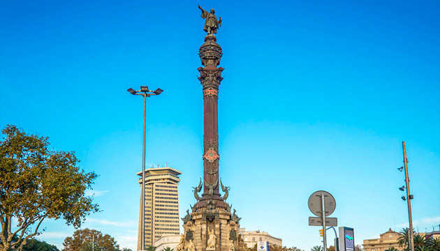 Монумент Христофору Колумбу Монумент Христофору Колумбу в Барселоне