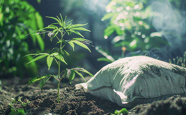 Удобрения для стадии вегетации Удобрения для конопли