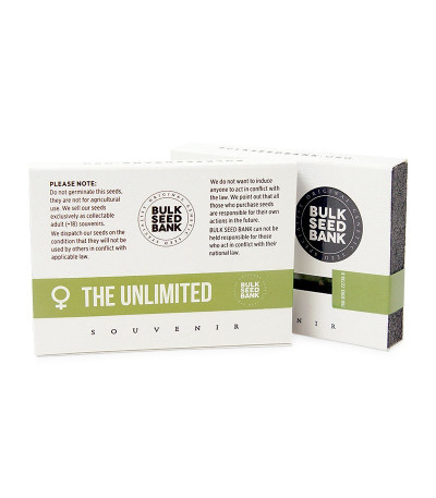 Семена марихуаны The Unlimited в оригинальной упаковке