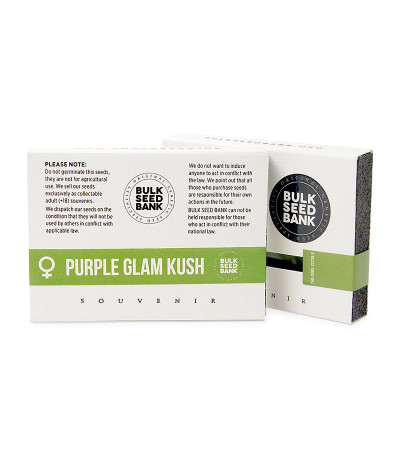 Семена марихуаны Purple Glam Kush в оригинальной упаковке