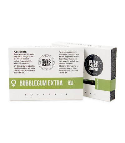 Семена конопли Bubblegum Extra в оригинальной упаковке